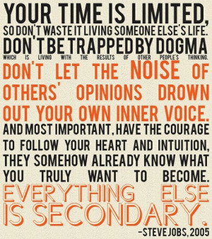 Steve Jobs Quotes to Live by