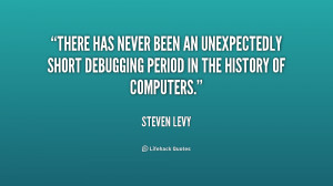 ... an unexpectedly short debugging period in the history of computers