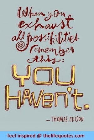 Possibility Quotes