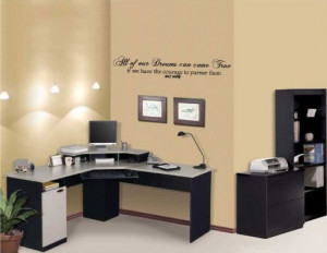 ... Walt Disney Dream Quote - Vinyl Wall Art Decal Stickers Decor Graphics