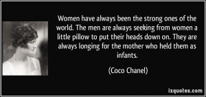 Women Have Always Been The Strong Ones.