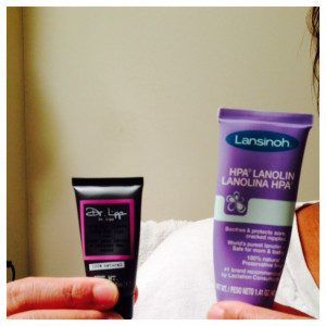 ... hand, so it goes on smoothly. I slather it on, making sure to cover