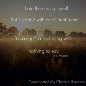 My chemical romance lyrics