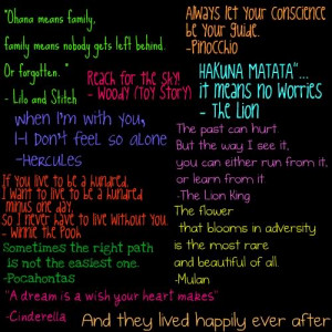 Best Disney quotes