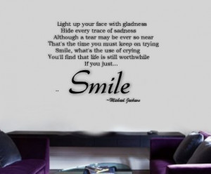 Michael Jackson Inspirational Removable Vinyl Word Wall Sticker ...