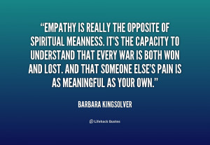 Empathy and Spirituality