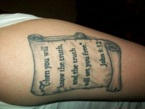 Christian Quotes Tattoo Art (2)