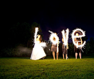 Dark Lights Sparklers Sparks