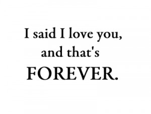 ... you # forever # always # you and me # i ll never stop loving you