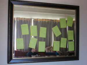 ... jotting down memorable out-of-context quotes said during the retreat