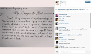 beyoncé instagrammed this quote about relationships following her ...