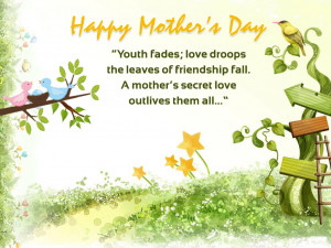 Special mother day wallpaper with quotes