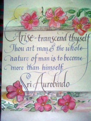 Quote by Sri Aurobindo, on his birth anniversary!!
