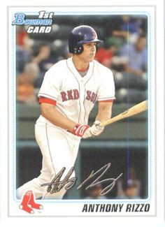 2010 Bowman Prospects Baseball Card #BP101 Anthony Rizzo Boston Red ...