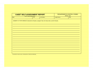Ccf 156 2 R Cadet Self Assessment Report picture