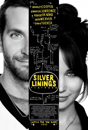 This Saturday night we saw Silver Linings Playbook with Bradley Cooper ...