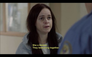 Taryn Manning as Tiffany 'Pennsatucky' Doggett in Orange is the New ...