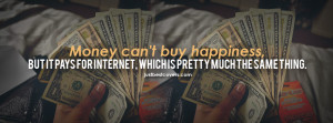 Click to get this money can't buy happiness Facebook Cover Photo