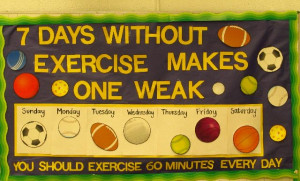 Bulletin Board Ideas for Physical Education