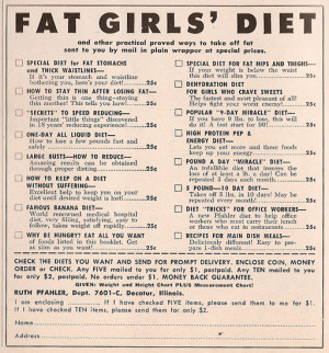 Fat Girls' Diet