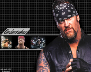 Sports - Wrestling Undertaker WWE Biker Gray Wallpaper