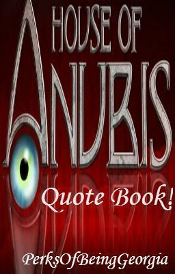 House Of Anubis Quote Booklet! Fabian Rutter Quotes!