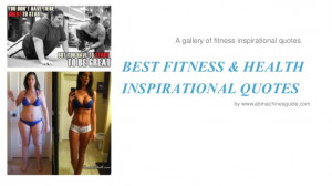 Best Fitness & Health Motivation Quotes
