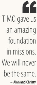 ... Short Term Outreach Teams Training In Ministry Outreach (TIMO) FAQs