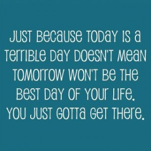 optimism...the best drug