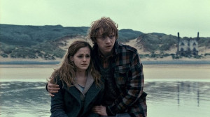 Harry Potter and the Deathly Hallows Movies Hermione and Ron