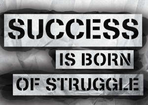 Without Struggle There Is No Success