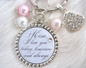 MOTHER QUOTE- Mother of the BRIDE G ift Mother of the Groom I Love You ...
