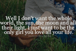 All Your Life by The Band Perry!!! I love this song! So perfect :)