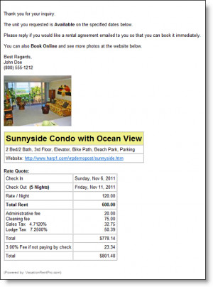 Feature-packed Vacation Rental Management Software