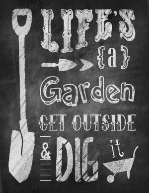 chalk board quotes | Free Chalkboard Quote Printables