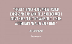 Lindsay Wagner Quotes