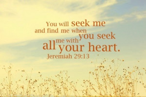 inspiration/quotes. / Seek Jesus