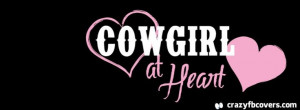 Cowgirl At Heart Facebook Cover - Facebook Timeline Cover Photo - Fb ...