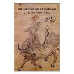Lao Tzu Philosophy of Tao Small Poster