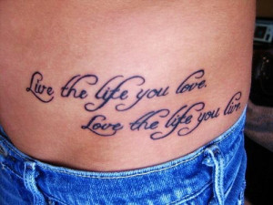small tattoo ideas for girls quotes