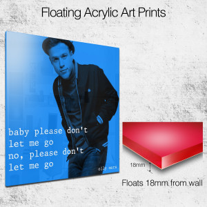 olly murs quote 1 square wall art