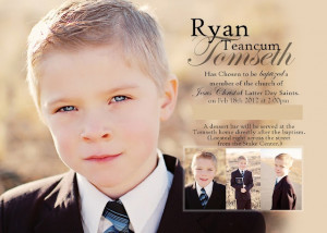 Baptism Invite, can be for any religion. I like the idea of doing a ...