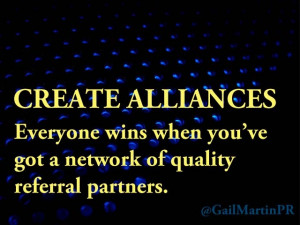 ... Everyone wins when you've got a network of quality referral partners