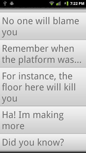 GLaDOS Soundboard Screenshot 1