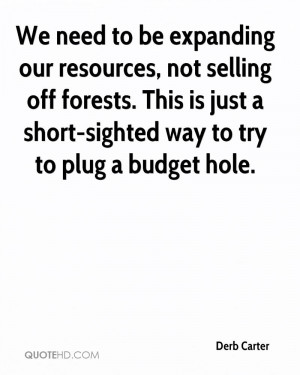 ... . This is just a short-sighted way to try to plug a budget hole