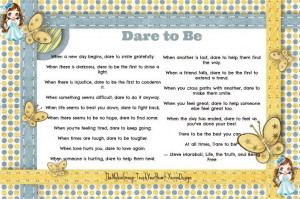 Dare to be