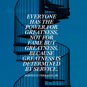 Martin Luther King Jr Quotes On Service Clinic