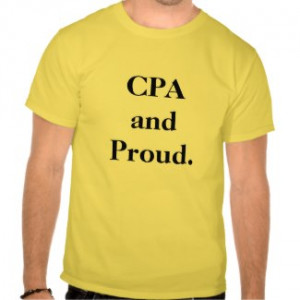 CPA and Proud - Motivational CPA T Shirt shirt