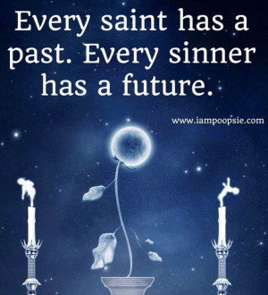 Saint and sinner quote via www.IamPoopsie.com