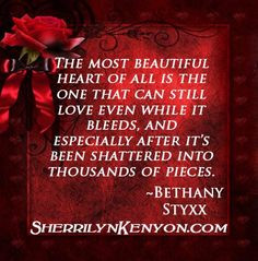 Darkhunter, Sherrilyn Kenyon Quotes, Book Boyfriends, Beauty Heart ...